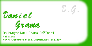 daniel grama business card